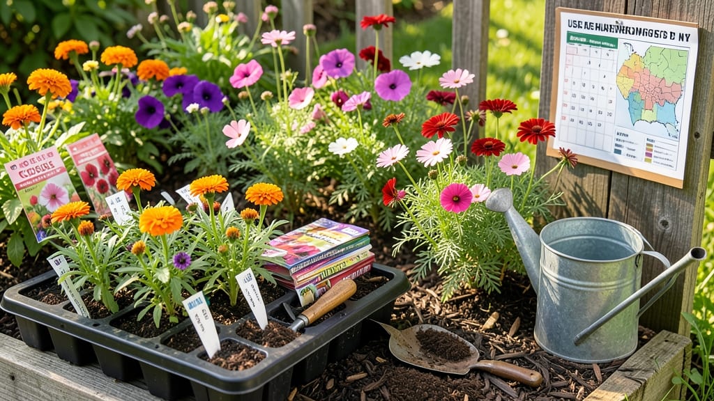 When to Plant Flowers in NY: Frost-Free Deadlines by USDA Zone & Variety