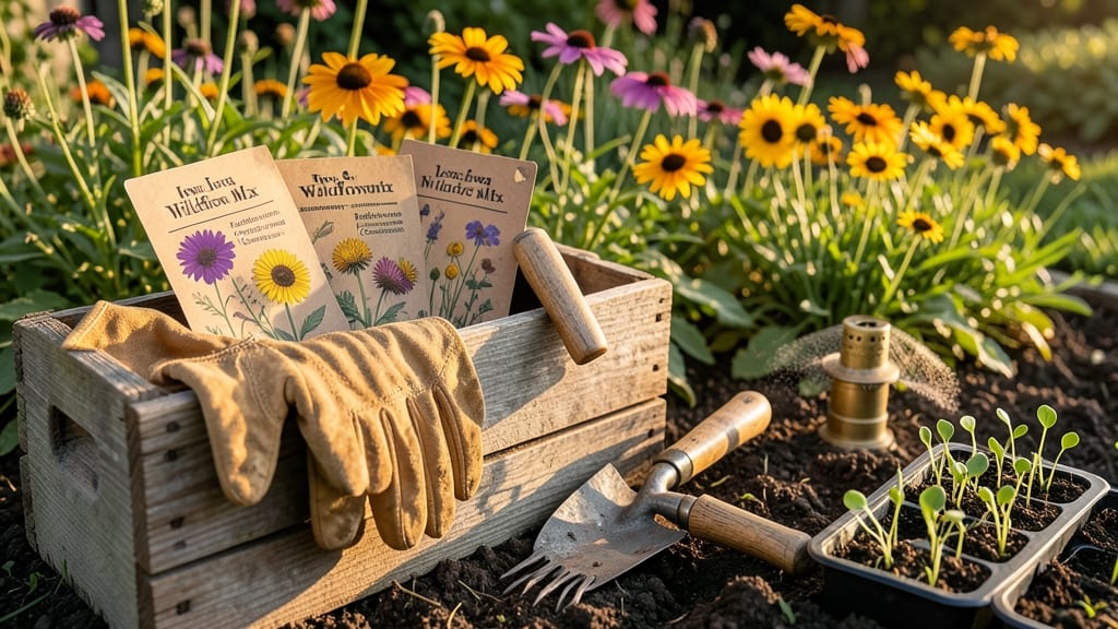 When to Plant Wildflower Seeds in Iowa: USDA Zone 4 Timing for Year-Round Blooms