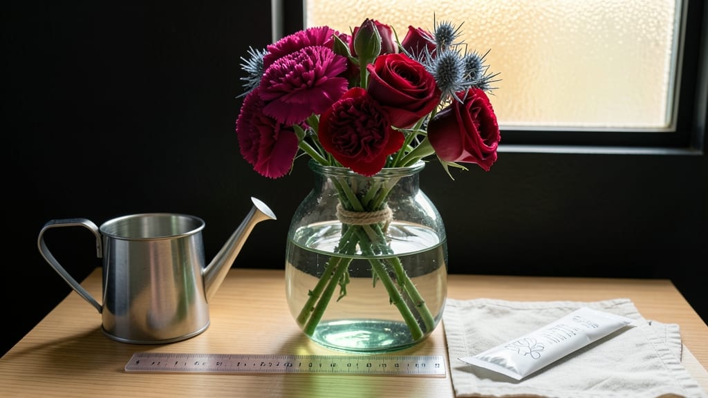 How Much Water in a Vase for Flowers: The Exact Ratio for Longer-Lasting Blooms