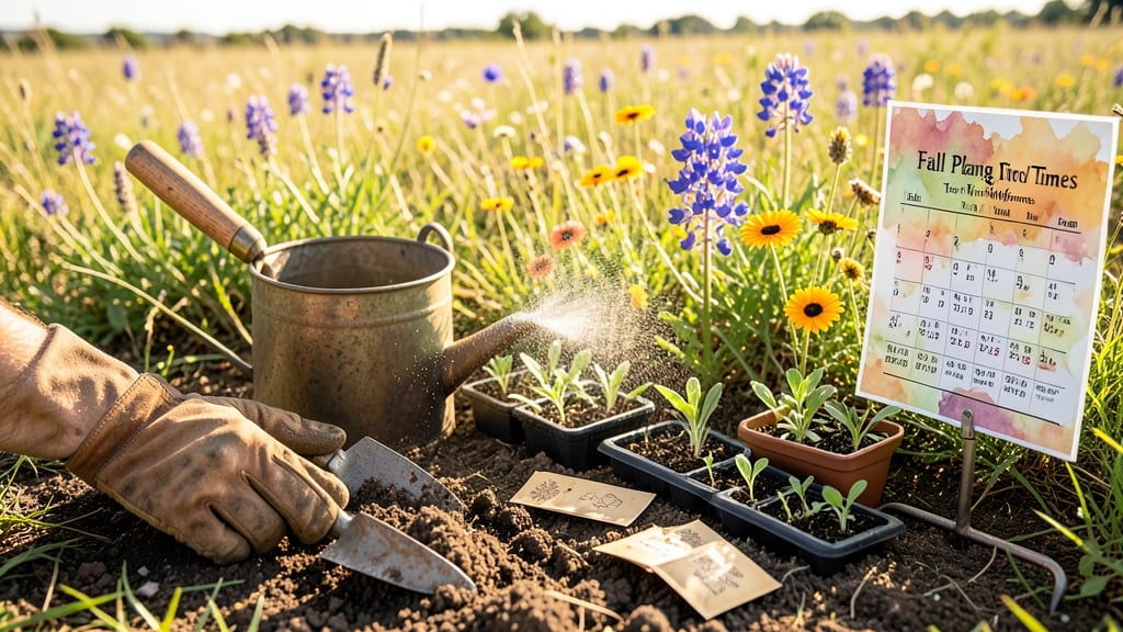 When to Plant Wildflower Seeds in Texas: Frost-Free Deadlines by Zone