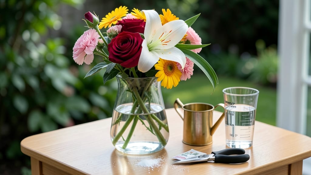 How Much Water Do Flowers Need in a Vase: Daily Refill Rules by Bloom Type