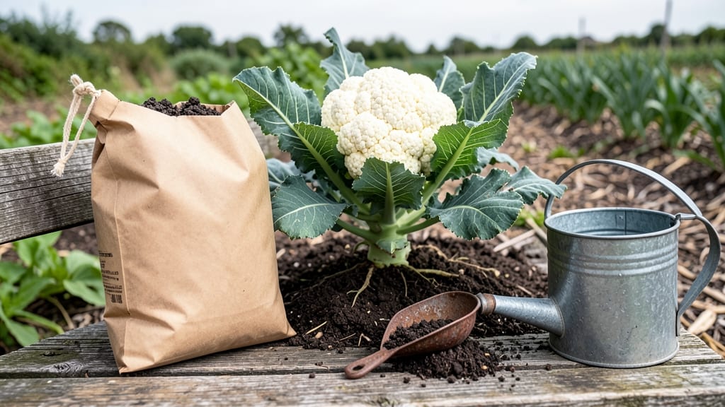 Fertilizer for Cauliflower: Nitrogen-Potassium Ratio for Tight Curds