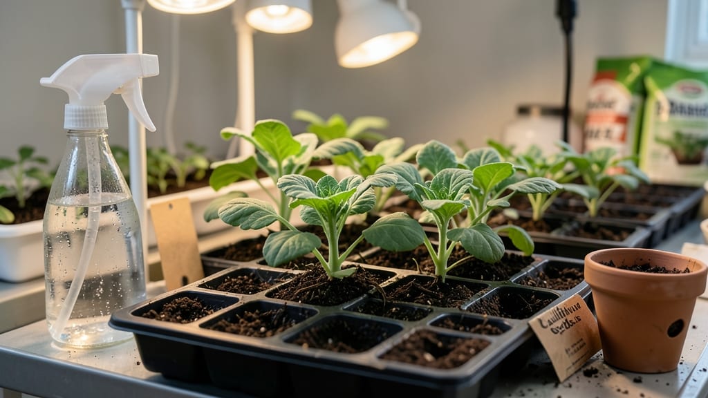 When to Start Cauliflower Seeds Indoors: 8-Week Pre-Transplant Timeline for Hardy Starts