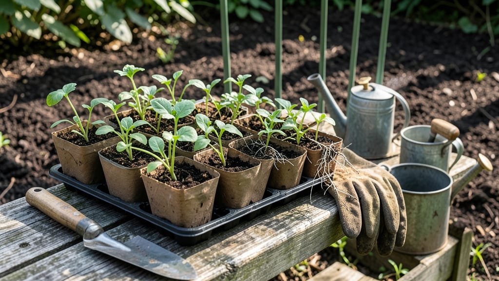 When to Transplant Flower Seedlings: Moon Phase Secrets for Stronger Roots