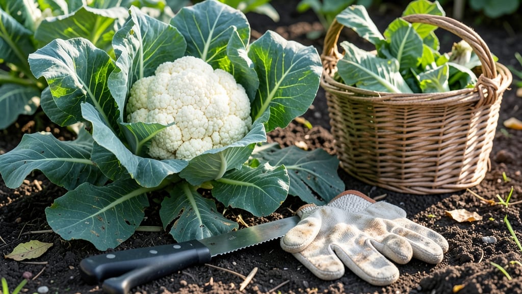 When Is Cauliflower Ready to Be Picked: Curds Tightly Packed and Firm Like Tennis Balls