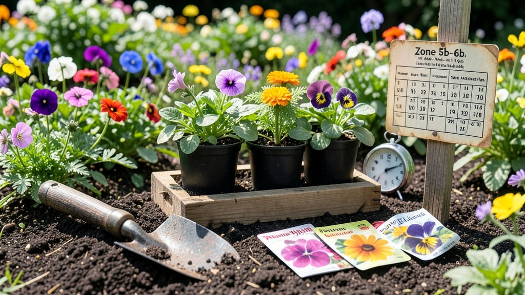 When to Plant Flowers in Rhode Island: Frost-Free Deadlines by USDA Zone 6a-7a