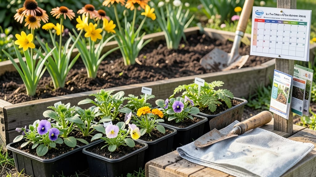 When to Plant Flowers in Zone 6B: Frost-Date Timeline for Peak Blooms