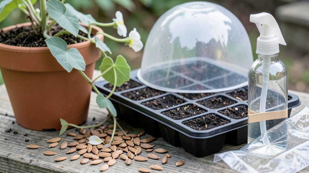 Germinating Moonflower Seeds: Warmth Trick for Faster Sprouts in 7 Days