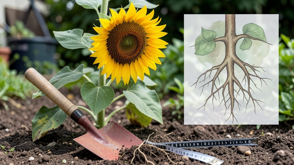 Do Sunflowers Have Deep Roots: How Far They Spread vs. Garden Space Needs