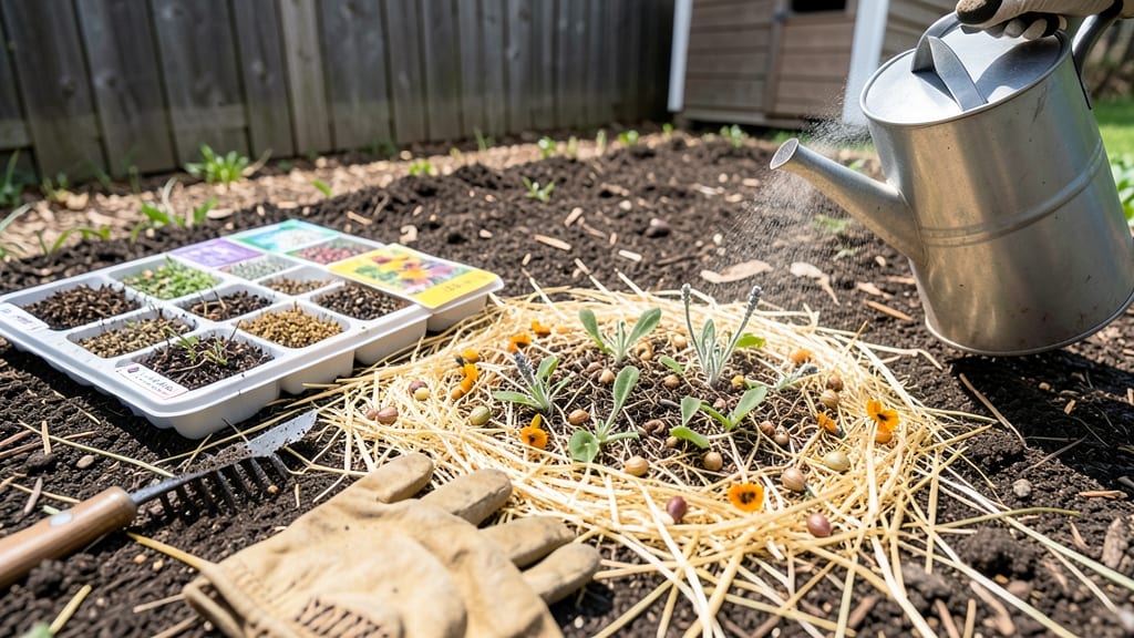 Can You Put Mulch Over Wildflower Seeds: Lightweight Techniques for Germination Success