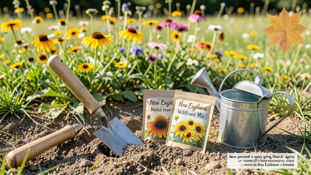 When to Plant Wildflower Seeds in New England: Frost-Free Timing by Zone for Vibrant Blooms