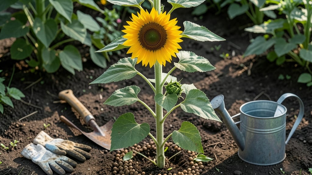 When to Fertilize Sunflowers: Mid-Season Boost for Towering Stalks