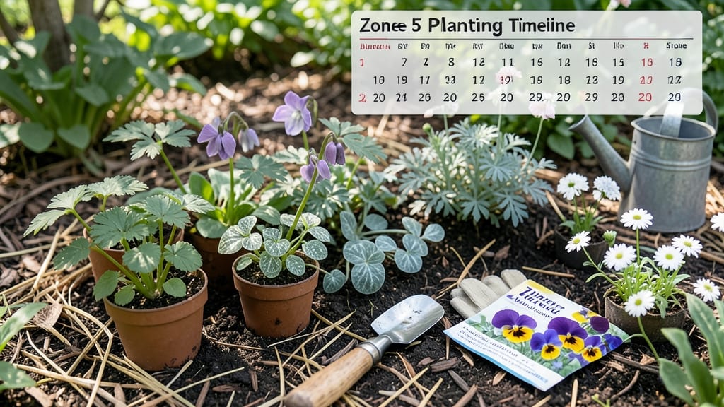 Zone 5 Flower Planting Schedule: Exact Month-by-Month Deadlines by Frost Dates