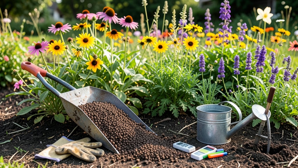 When to Fertilize Flower Beds: Spring Awakening & Fall Revival Timing Guide