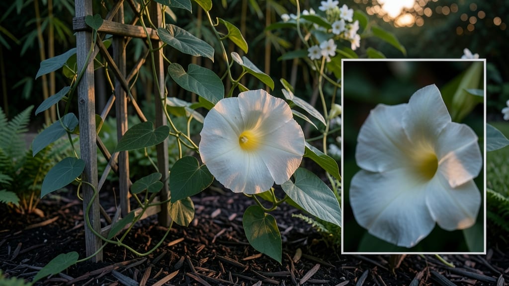 How Tall Do Moonflowers Grow: Night-Blooming Heights & Best Trellis Tips