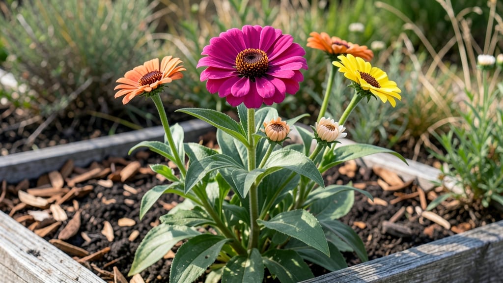 Zinnia Flower Height: How Tall They Grow and When to Stake Them