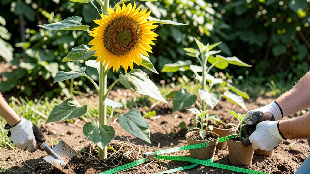How Far Apart to Plant Mammoth Sunflowers: Spacing Secrets for Towering Stems Without Flopping