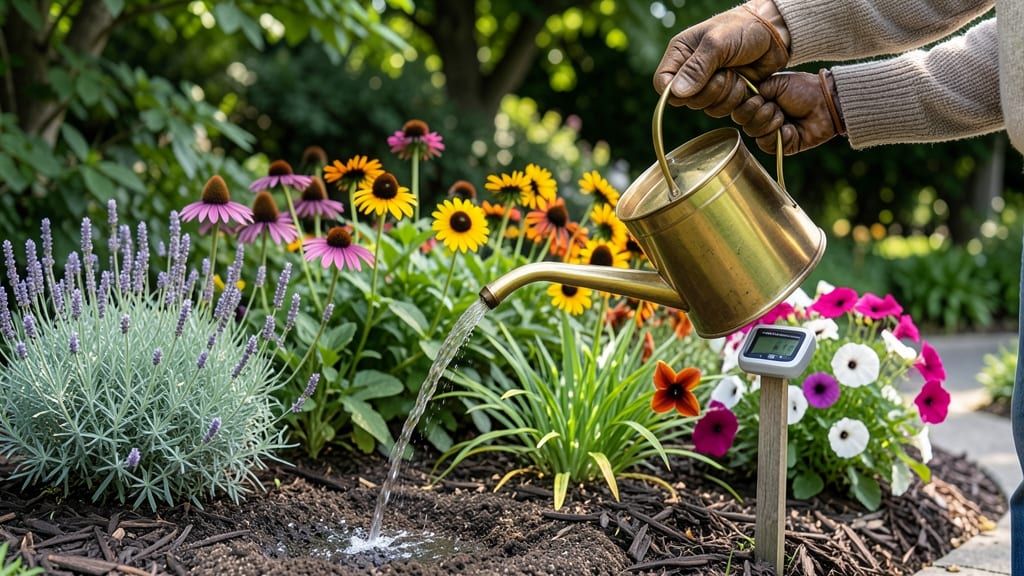 How Often to Water Flower Beds: Seasonal Schedule by Soil Type