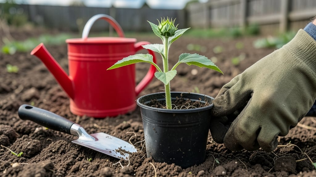 How Deep to Transplant Sunflowers: Soil Depth Secrets for Stronger Roots